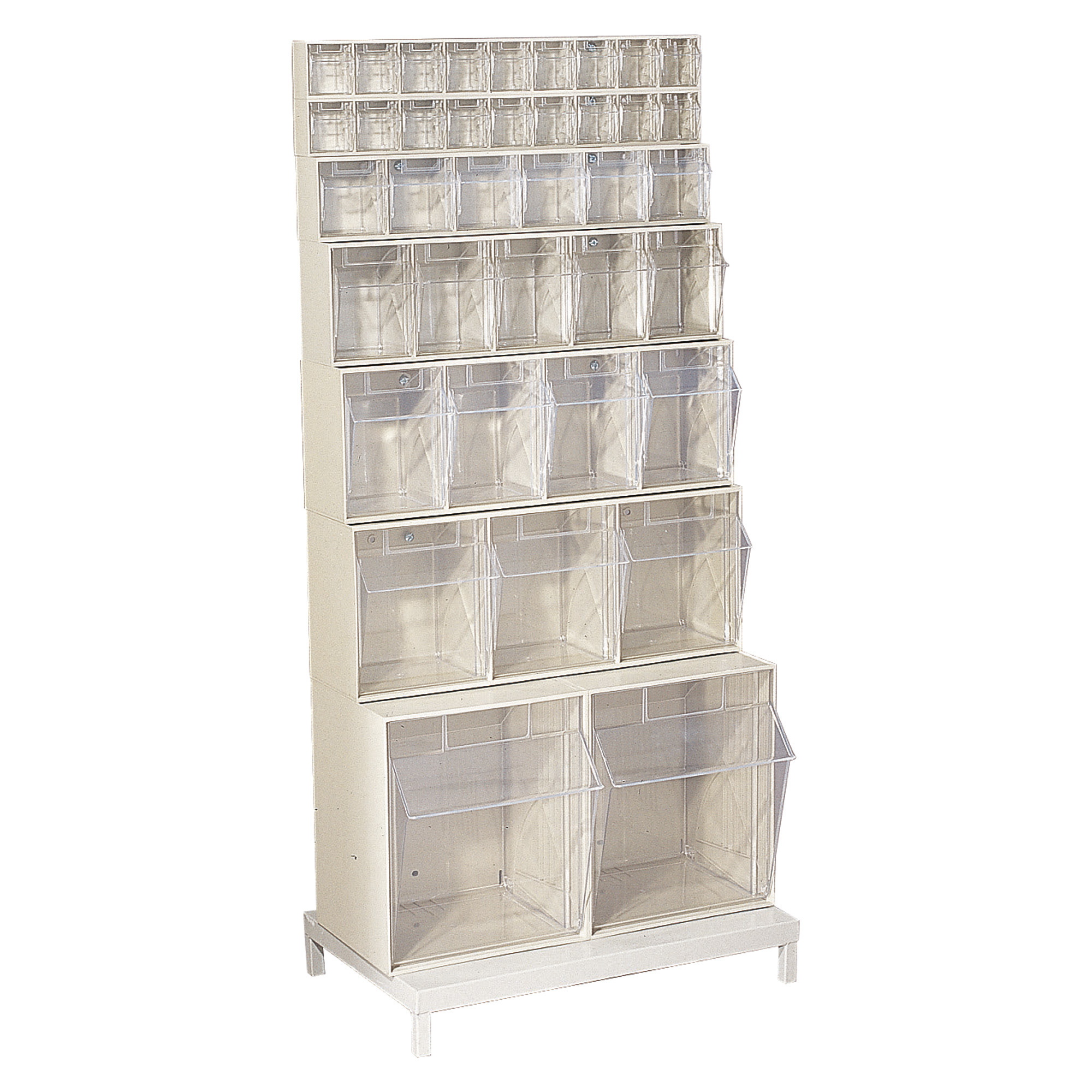 Quantum Storage Single Sided Tip Out Stand, 48in. Stand Size, Model# QFS-148